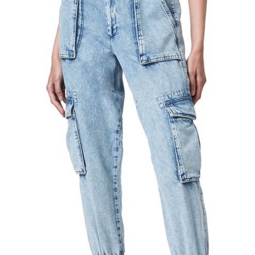 All Saints Blue Relaxed Fit Jeans - Picture 3 of 3